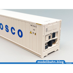 40ft reefer container "COSCO"