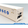 40ft reefer container "COSCO"