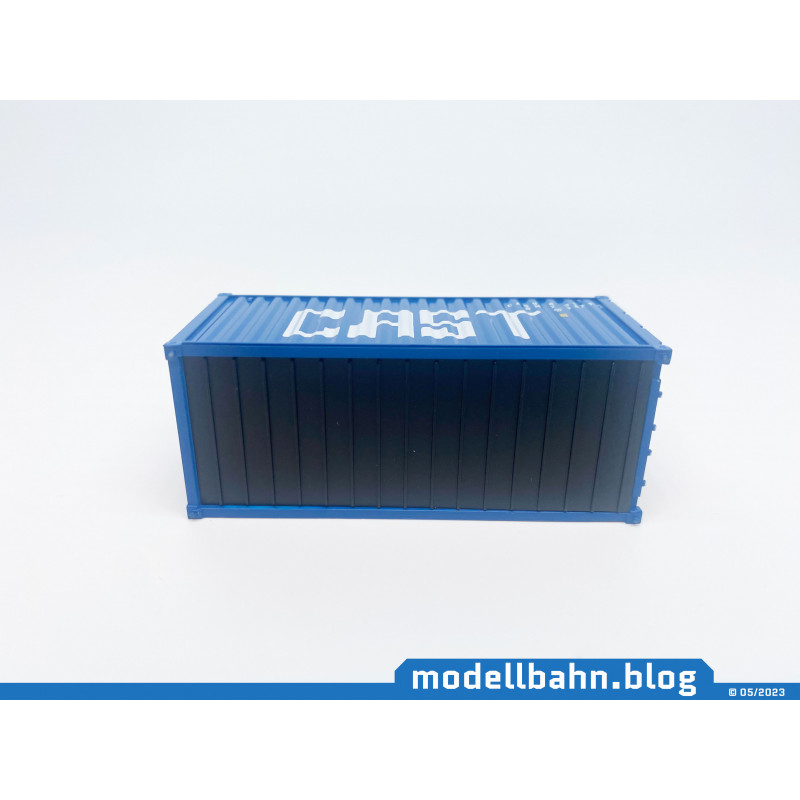 Container Cast Blue colored 20ft container