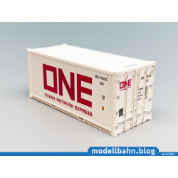 20ft reefer container "ONE - OCEAN NETWORK EXPRESS" (1:87 / H0)