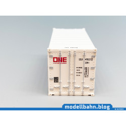 20ft reefer container "ONE - OCEAN NETWORK EXPRESS" (1:87 / H0)