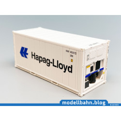 20ft reefer container "HAPAG-LLOYD" (1:87 / H0)