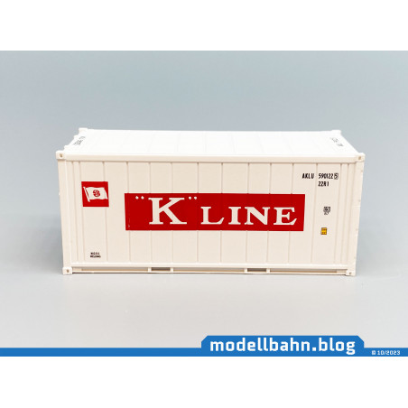 20ft reefer container "MOL" in 1:87 / H0