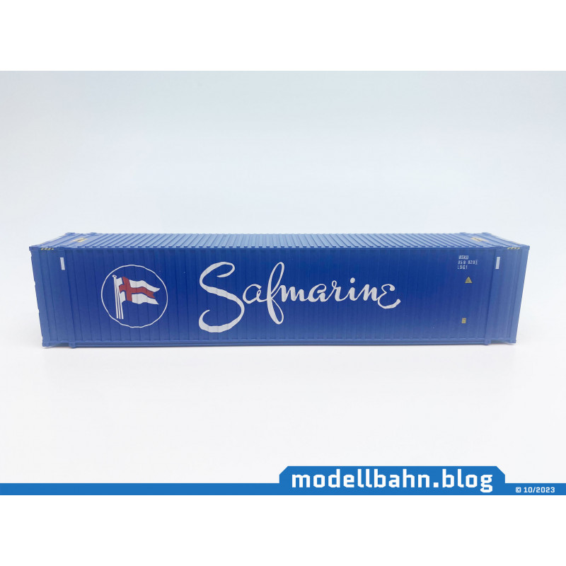 45ft oversea container "SAFMARINE" (H0 / 1:87) 45ft oversea container "SAFMARINE" (H0 / 1:87)
