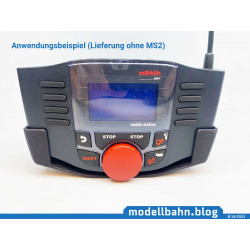 Halterung für Märklin Mobile 2 Station (MS2) in schwarz