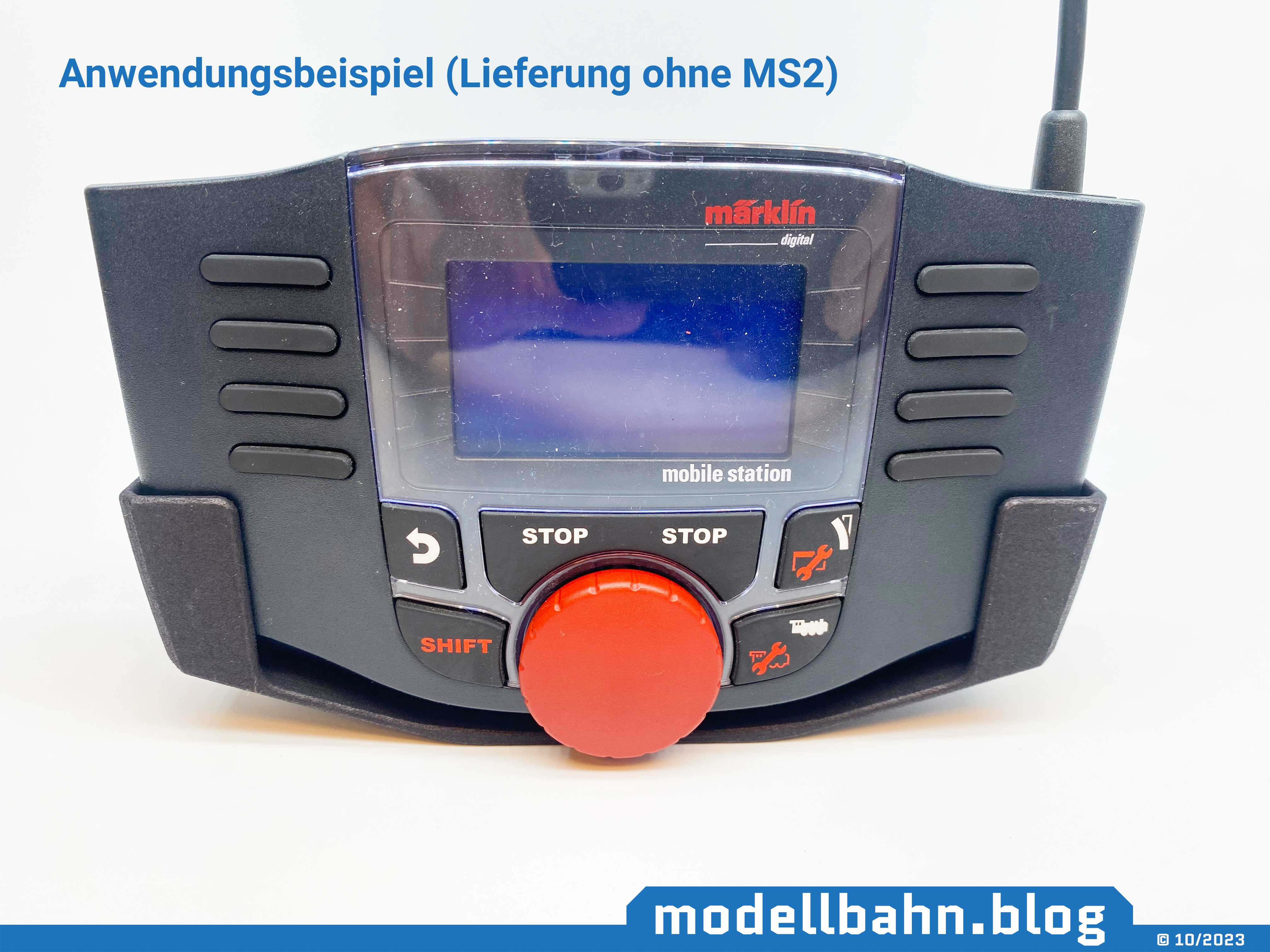 Halterung für Märklin MobileStation 2 (MS2) zur Stand bzw. Wandmontage - Picture 15 of 19