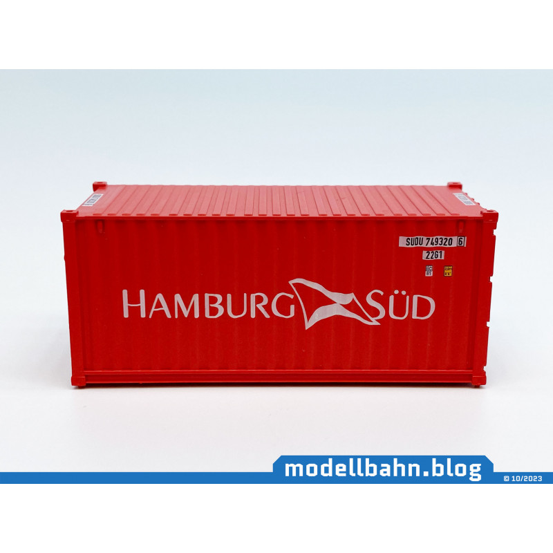 20ft Container "Hamburg Sued" in 1:87 / H0 20ft Container "Hamburg Sued" in 1:87 / H0