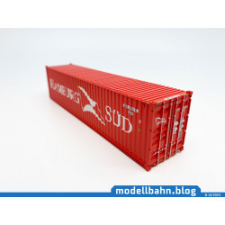 40ft Container "Hamburg Süd" in 1:87 / H0