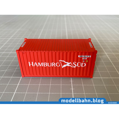 20ft Container "Hamburg Sued" in 1:87 / H0