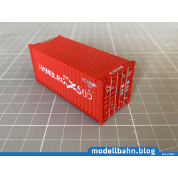 20ft Container "Hamburg Sued" in 1:87 / H0