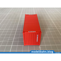 20ft Container "Hamburg Sued" in 1:87 / H0