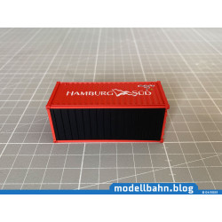 20ft Container "Hamburg Sued" in 1:87 / H0