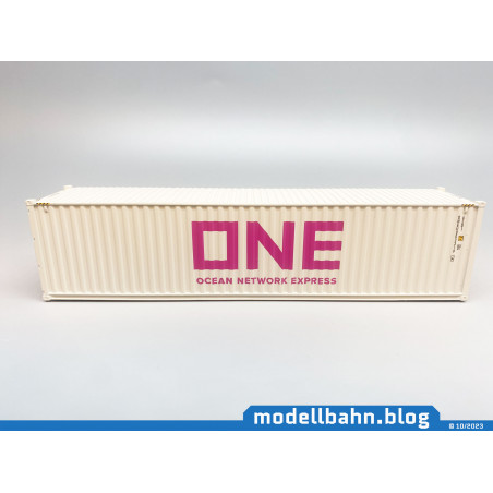 40ft Überseecontainers "ONE - Ocean Network Express"