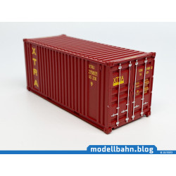 20ft oversea container "XTRA" (1:87 / H0)
