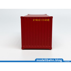 20ft oversea container "XTRA" (1:87 / H0)