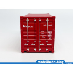 20ft oversea container "Matson" in H0 / 1:87