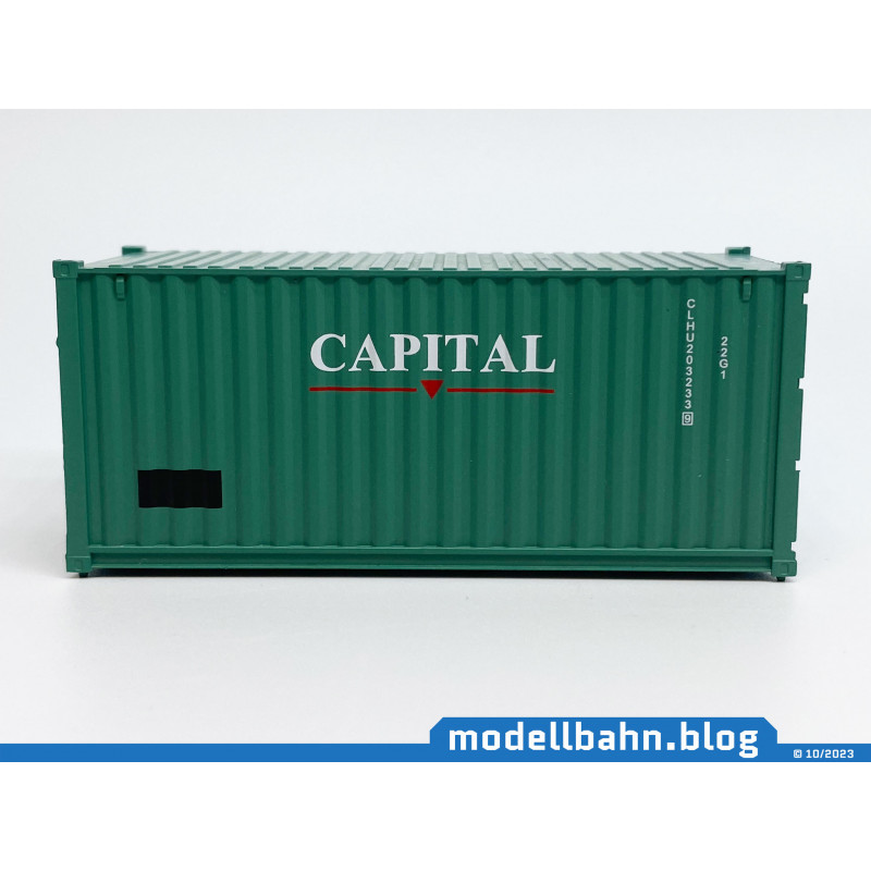 20ft oversea container "CAPITAL" (1:87 / H0) 20ft oversea container "CAPITAL" (1:87 / H0)