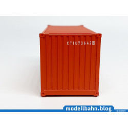 20ft oversea container "GENSTAR" in H0 / 1:87