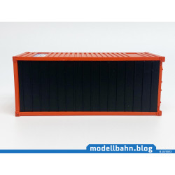 20ft oversea container "GENSTAR" in H0 / 1:87