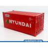 20ft oversea container "HYUNDAI" (1:87 / H0)