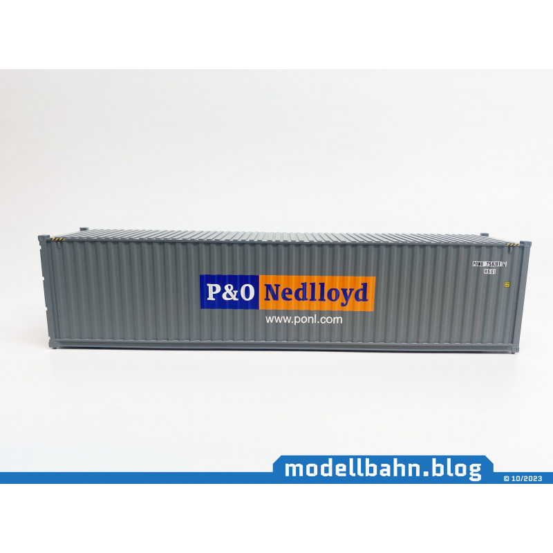 40ft container "P&O Nedlloyd" (1:87 / H0) 40ft container "P&O Nedlloyd" (1:87 / H0)