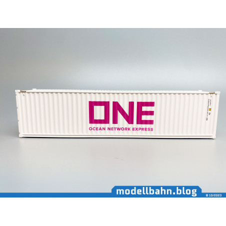 40ft Überseecontainers "ONE - Ocean Network Express" in 1:87 / H0