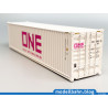 40ft Überseecontainers "ONE - Ocean Network Express" in 1:87 / H0
