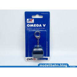 Schlüsselanhänger Omega V Gondel in schwarz