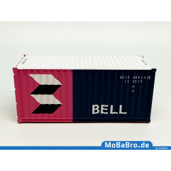 20ft oversea container "Bell" (1:87 / H0)