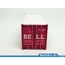20ft oversea container "Bell" (1:87 / H0)