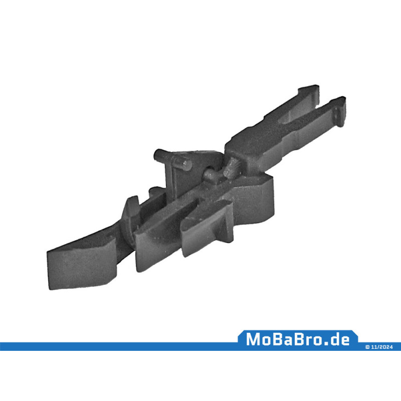 Close-coupling heads with advanced uncoupler tab for standard coupler pockets 40270 (2pcs)