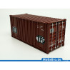 Brown colored 20ft container "DB Transfarcht /TFG" era IV in 1:87 (H0)