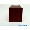 Brown colored 20ft container "DB Transfarcht /TFG" era IV in 1:87 (H0)