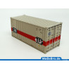 Weiß-roter 20ft Container "DB TFG Transfracht" ab Epoche IV in 1:87 (H0)