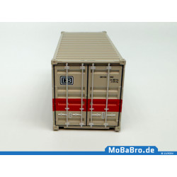 White-red colored 20ft container "DB Transfarcht /TFG" era IV in 1:87 (H0)