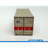 White-red colored 20ft container "DB Transfarcht /TFG" era IV in 1:87 (H0)