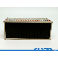 Weiß-roter 20ft Container "DB TFG Transfracht" ab Epoche IV in 1:87 (H0)