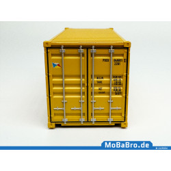 Leuchtgelber 20ft Container "P&O Ferrymaster" in 1:87 (H0)
