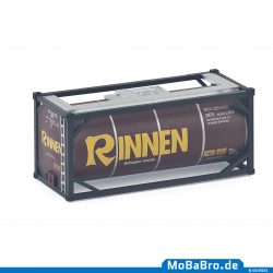 20ft tank container "Rinnen - Moers" (1:87 / H0)