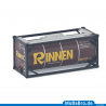 20ft tank container "Rinnen - Moers" (1:87 / H0)