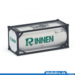20ft tank container "Rinnen - Moers" (1:87 / H0)