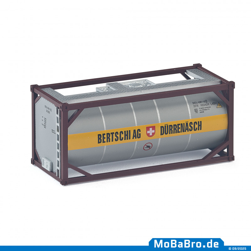 20ft tank container "BERTSCHI AG - Dürrenäsch" (1:87 / H0)