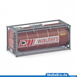 20ft tank container "wauters"  (1:87 / H0)