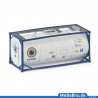 20ft Tank-Container "Interbulk" in H0 / 1:87