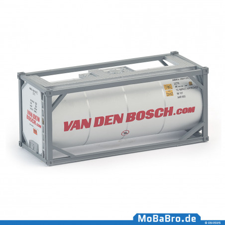20ft Tank container "VAN DEN BOSCH" (1:87/H0)