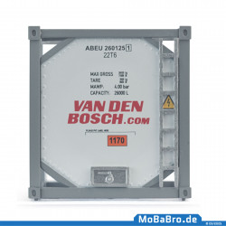 20ft Tank container "VAN DEN BOSCH" (1:87/H0)