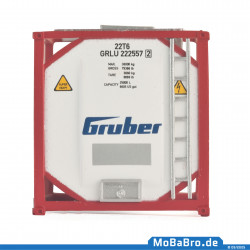 20ft tank container "Gruber" in 1:87 / H0