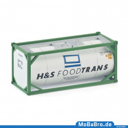 20ft tank container "H&S FoodTrans" in 1:87 / H0