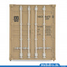 Sandgelber 45ft HC Container "Mediterranean Shipping Company - MSC" in 1:87