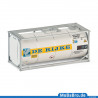 20ft tank container "DE RIJKE" in scale H0 / 1:87